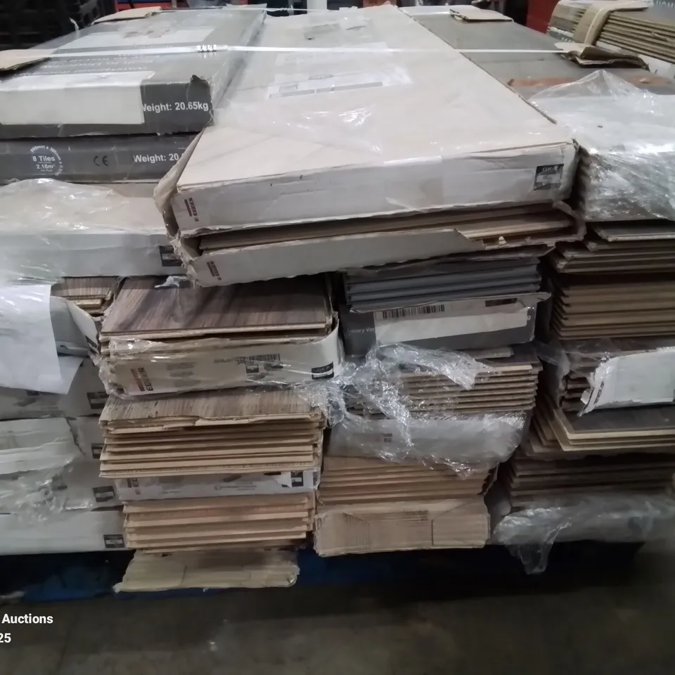 PALLET OF ASSORTED LAMINATE FLOORING 