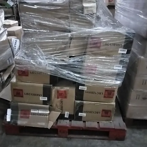PALLET OF BOXED VASAGLE BY SONGMICS BOOKCASES 