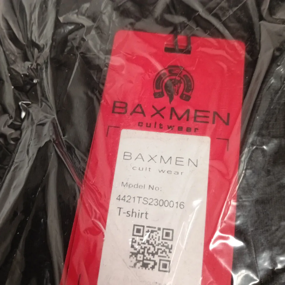 BOXMEN CULTWEAR T-SHIRT – BLACK, XXL