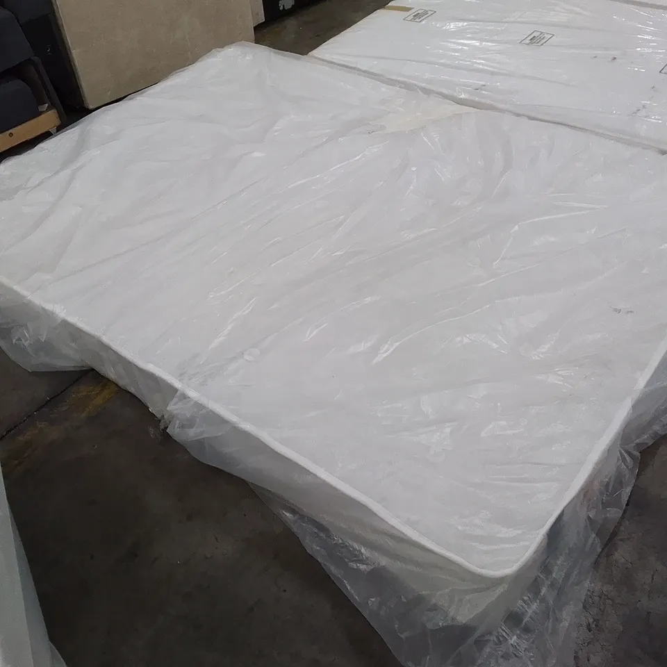 QUALITY BAGGED ALIA SERENITY EGYPTIAN COTTON COIL 4'6" MATTRESS 