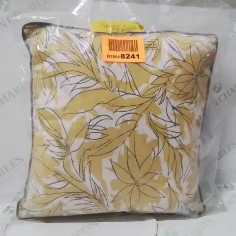 BRAND NEW SEALED OASIS CUSHION WITH FILLING YELLOW
