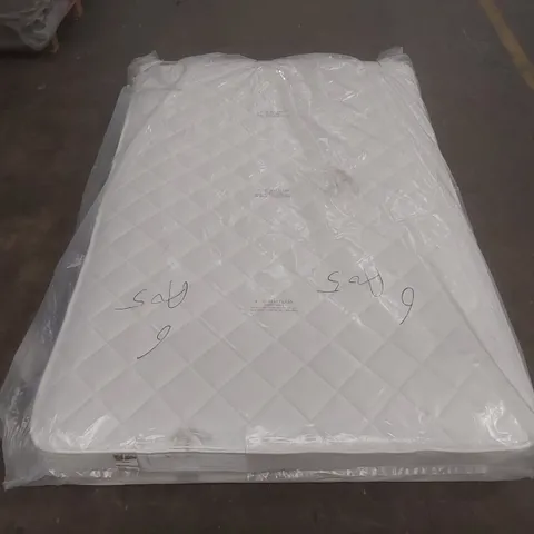 QUALITY BAGGED 120CM AIRSPRUNG MICRO QUILT SMALL DOUBLE MATTRESS