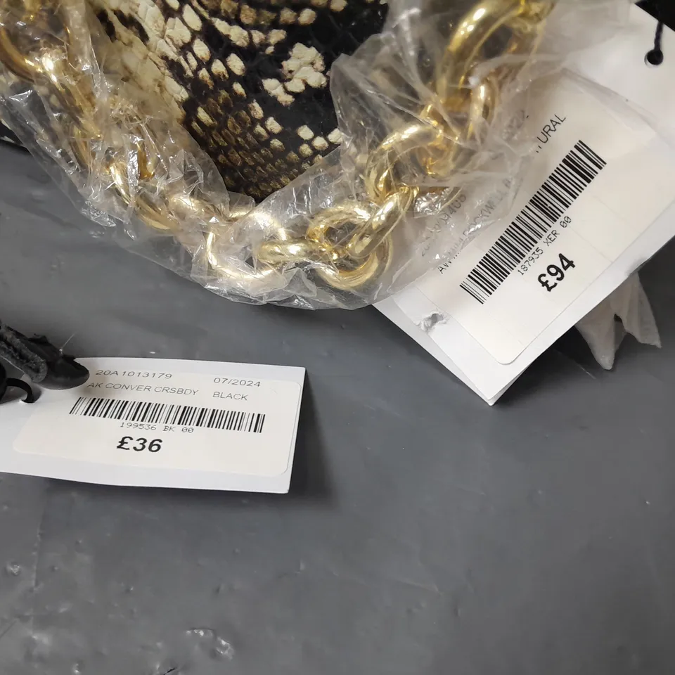LOT OF 5 ASSORTED DESIGNER BAGS TO INCLUDE AMANDA WAKELEY, AIMEE KESTENBERG AND PAUL COSTELLO