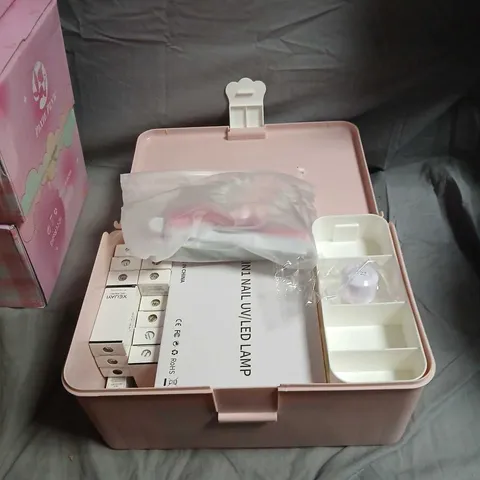 GEL NAIL POLISH SET WITH CAT BOX 