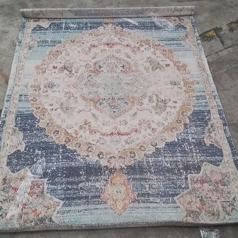 PACO HOME TORRES 279 BLUE 140×200CM AREA RUG