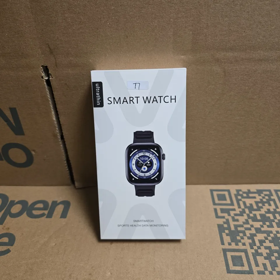 ULTRA THIN SMART WATCH SPORTS HEALTH DATA MONITORING, BOXED.