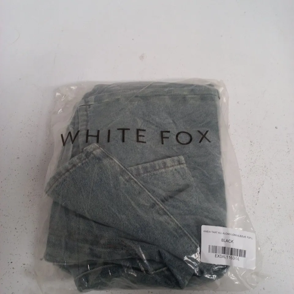 WHITE FOX BOUTIQUE JUST MY TYPE MID RISE WIDE LEG JEANS – SAND, SIZE M