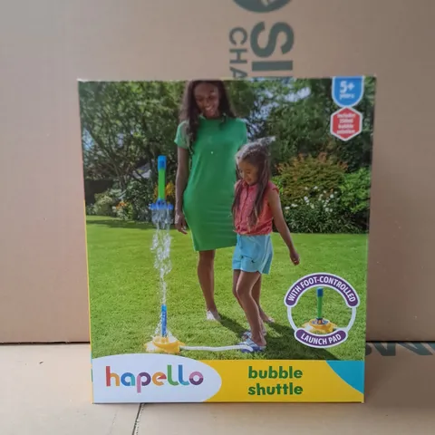 BOX OF APPROXIMATELY 6 BRAND NEW BOXED HAPELLO BUBBLE SHUTTLE 