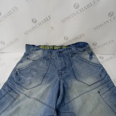 WEAR IT OUT DENIM 3/4 LENGTH JEAN - 32