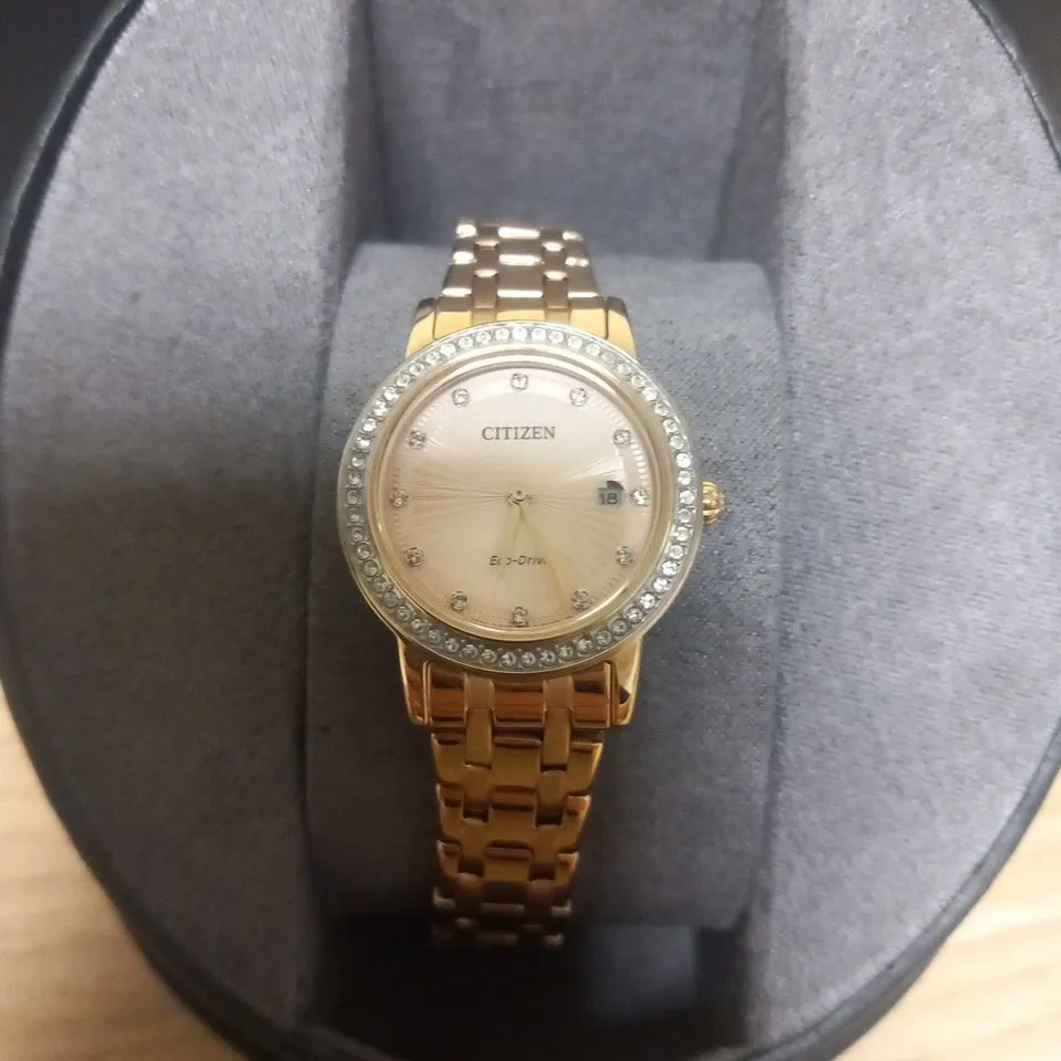 BOXED CITIZEN ECO DRIVE WRIST WATCH