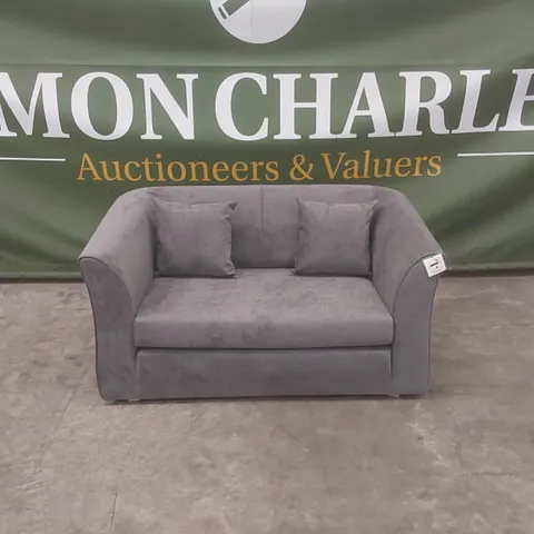 QUALITY DESIGNER KENSTER FABRIC UPHOLSTERED SOFA BED