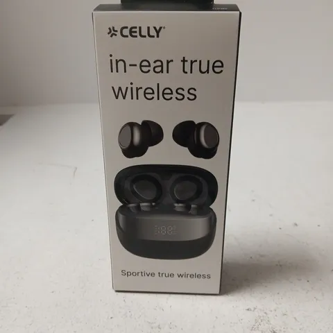 CELLY IN-EAR TRUE WIRELESS EARBUDS WITH CHARGING CASE 