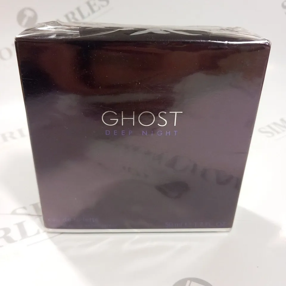 BOXED AND SEALED GHOST DEEP NIGHT EAU DE TOILETTE 50ML 