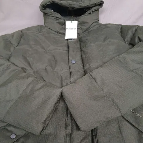 BARBOUR BRAMPTON PUFFER JACKET SIZE L