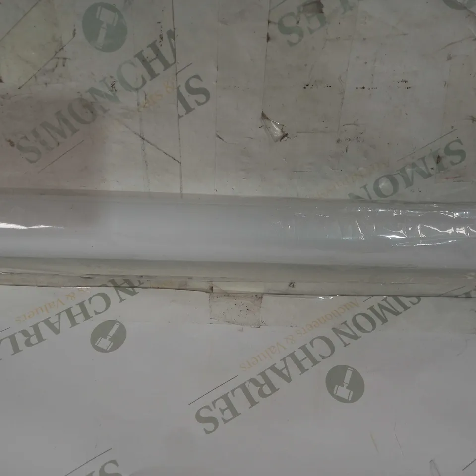 DESIGNER BLACKOUT ROLLER BLIND IN WHITE - COLLECTION ONLY