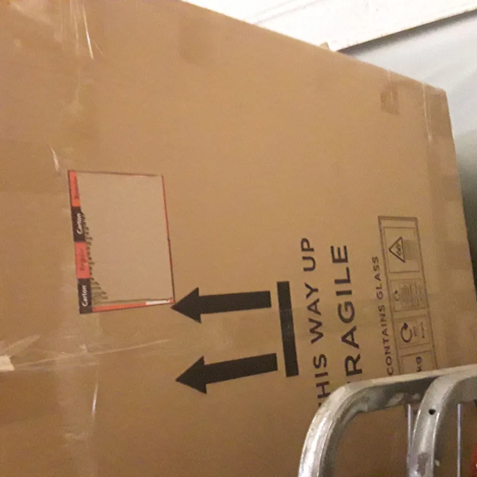 CAGE OF BOXED FURNITURE PARTS 