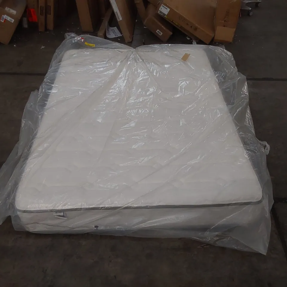 QUALITY BAGGED NOVILLA 25CM ORTHO MEMORY FOAM POCKET SPRUNG MATTRESS  - 135CM DOUBLE
