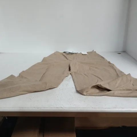 AUTOGRAPH BEIGE LINEN-BLEND TROUSERS β WOMEN'S - SIZE 10