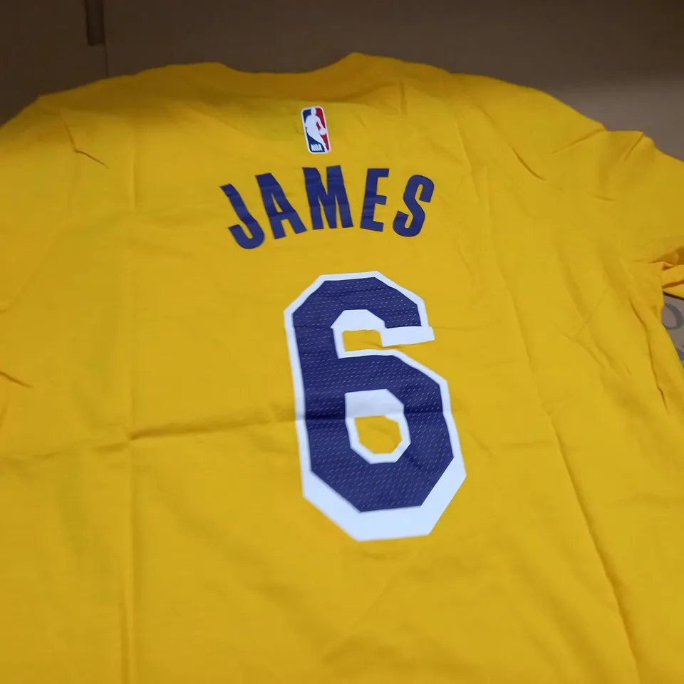 LAKERS YELLOW T-SHIRT - L