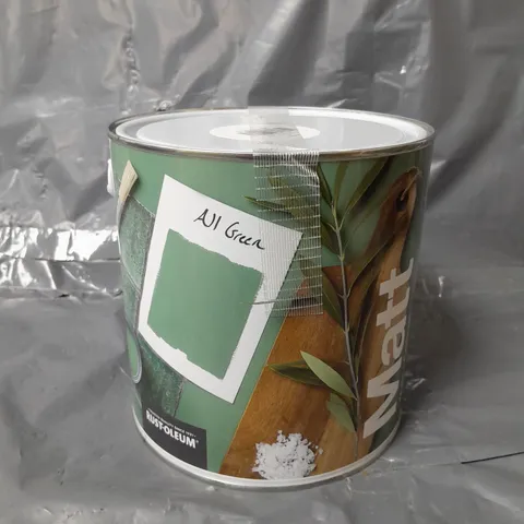 RUST OLEUM MATT PAINT IN AUI GREEN