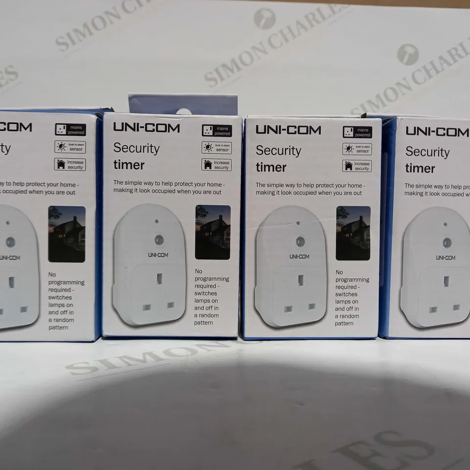 UNI-COM SET OF 4 SECURITY TIMERS