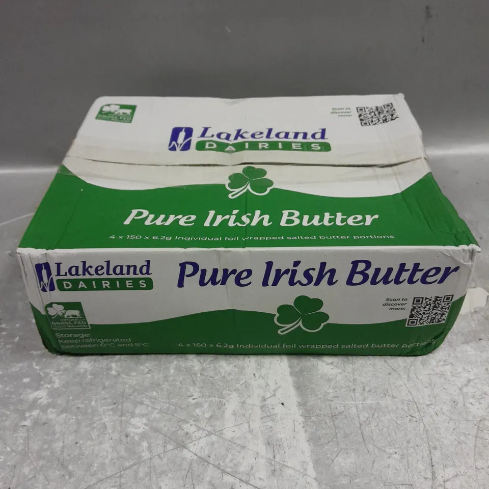 LAKELAND DAIRIES PURE IRISH BUTTER INDIVIDUAL FOIL WRAPPED PORTIONS 