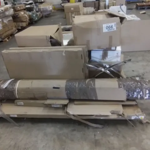 PALLET TO CONTAIN ASSORTED FURNITURE & FURNITURE PARTS 