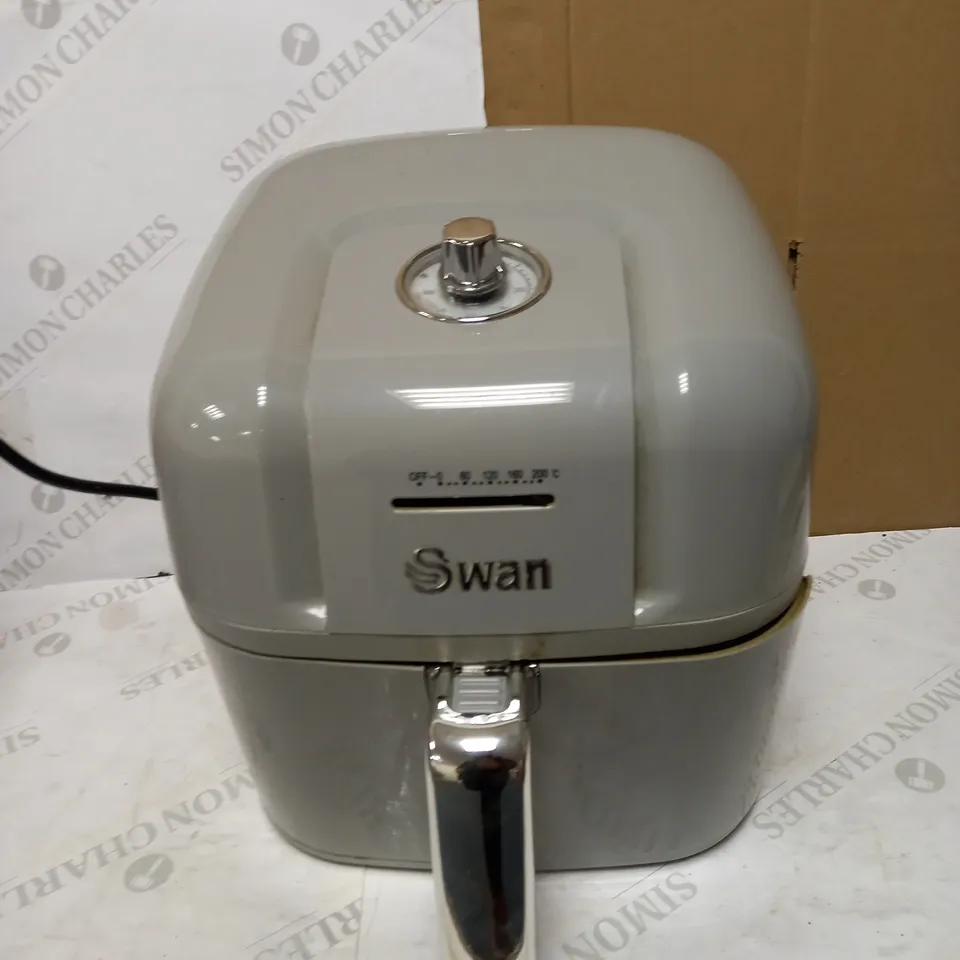 SWAN RETRO AIR FRYER GREY