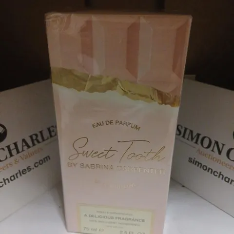 BOXED AND SEALED SWEET TOOTH BY SABRINA CARPENTER EAU DE PARFUM 75ML