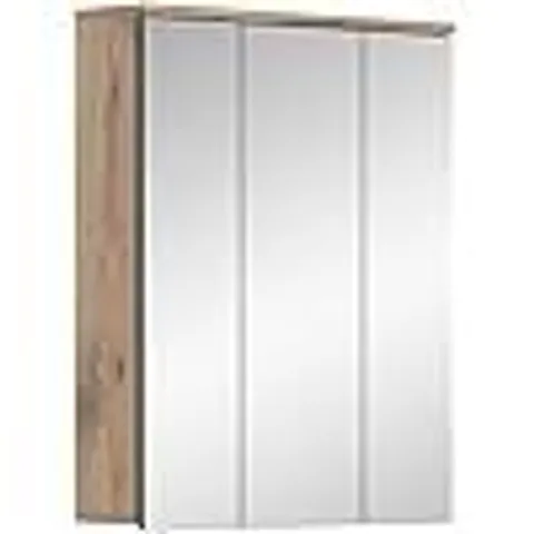 BOXED XONOX.HOME MASON BATHROOM MIRROR CABINET APPROX 60 CM WIDE BATHROOM CABINET WALL CABINET 60 X 77 X 18 CM