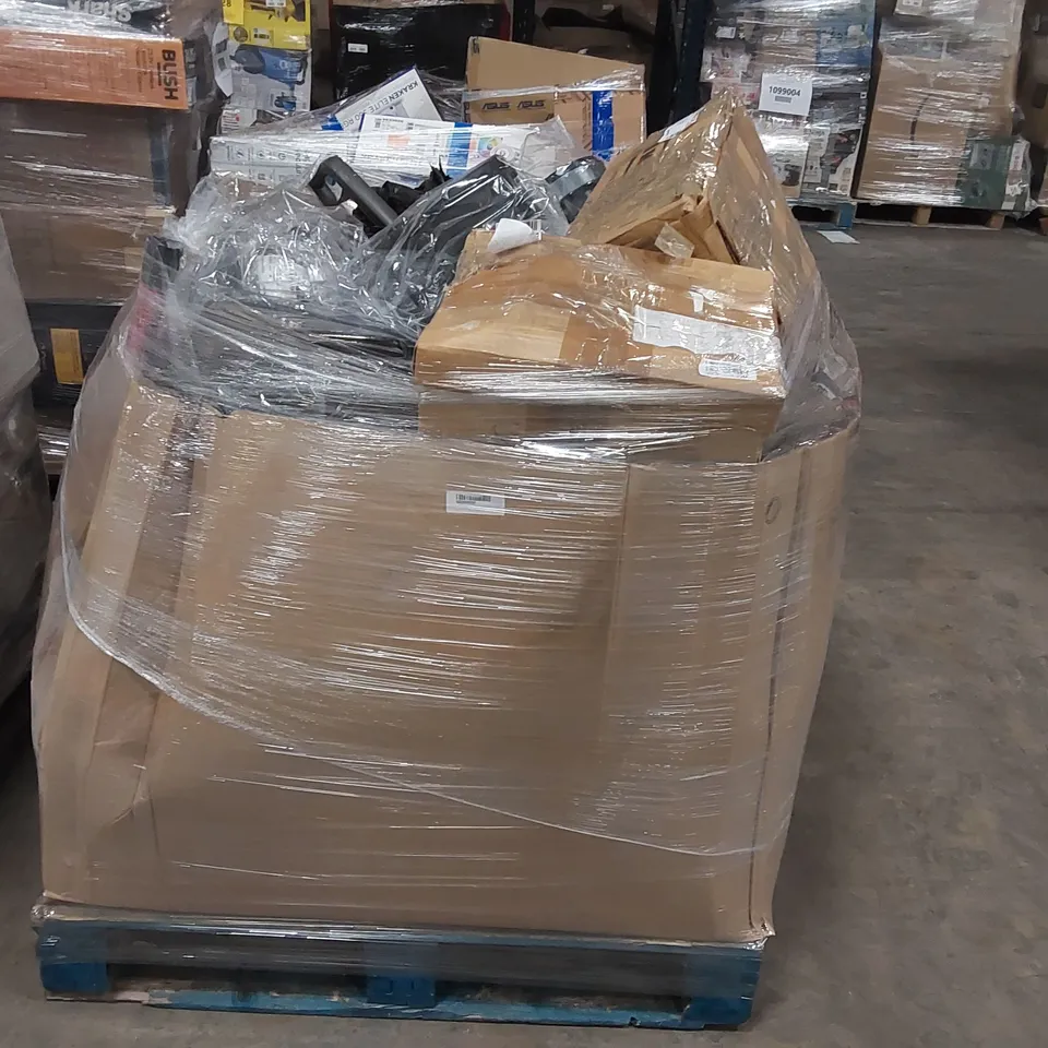 PALLET OF APPROXIMATELY 24 UNPROCESSED RAW RETURN HOUSEHOLD AND ELECTRICAL GOODS TO INCLUDE;