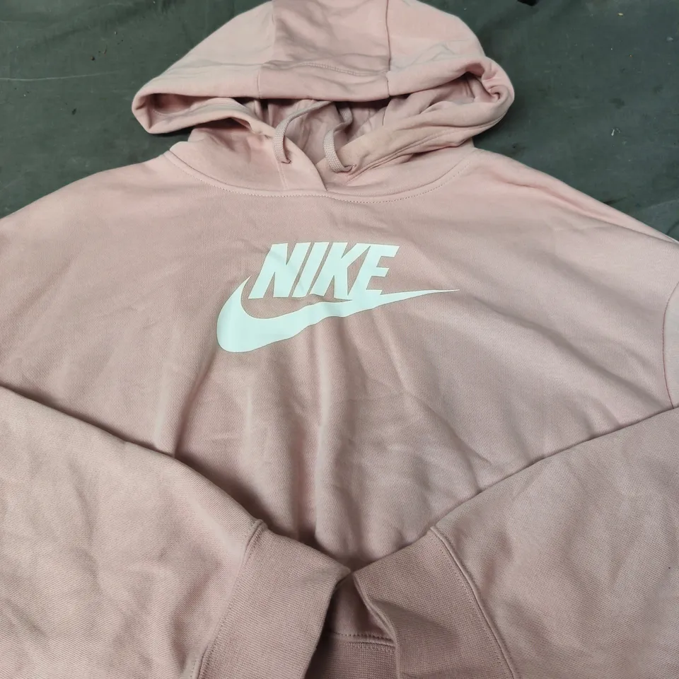 WOMENS NIKE HOODIE – PINK - SIZE S