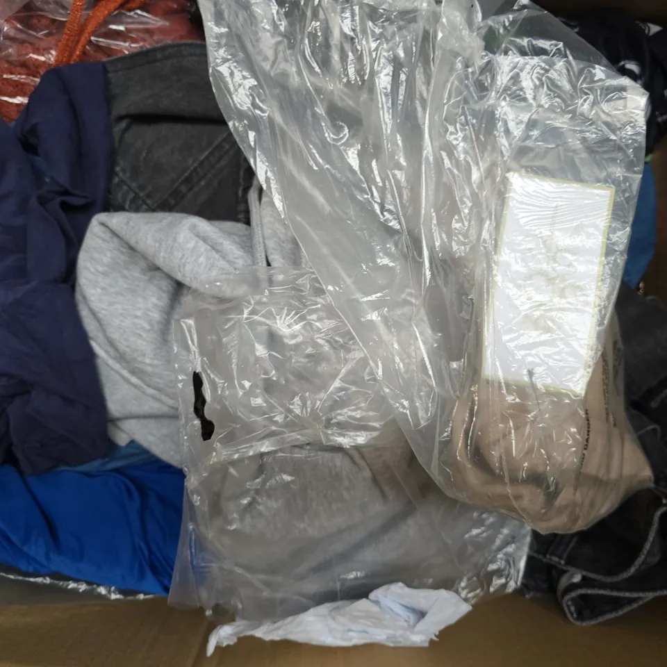 APPROXIMATELY 25 ASSORTED CLOTHING AND FASHION PRODUCTS IN VARIOUS STYLES AND SIZES - COLLECTION ONLY