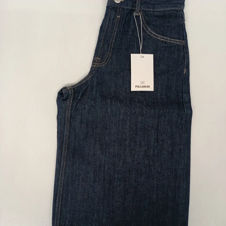 PULL & BEAR DENIM JORTS IN BLUE SIZE UK 8