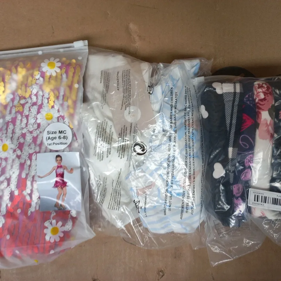APPROXIMATELY 20 ASSORTED KID'S CLOTHING AND FASHION PRODUCTS IN VARIOUS STYLES AND SIZES - COLLECTION ONLY