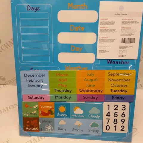 SIX BRAND NEW MY LITTLE CALENDARS