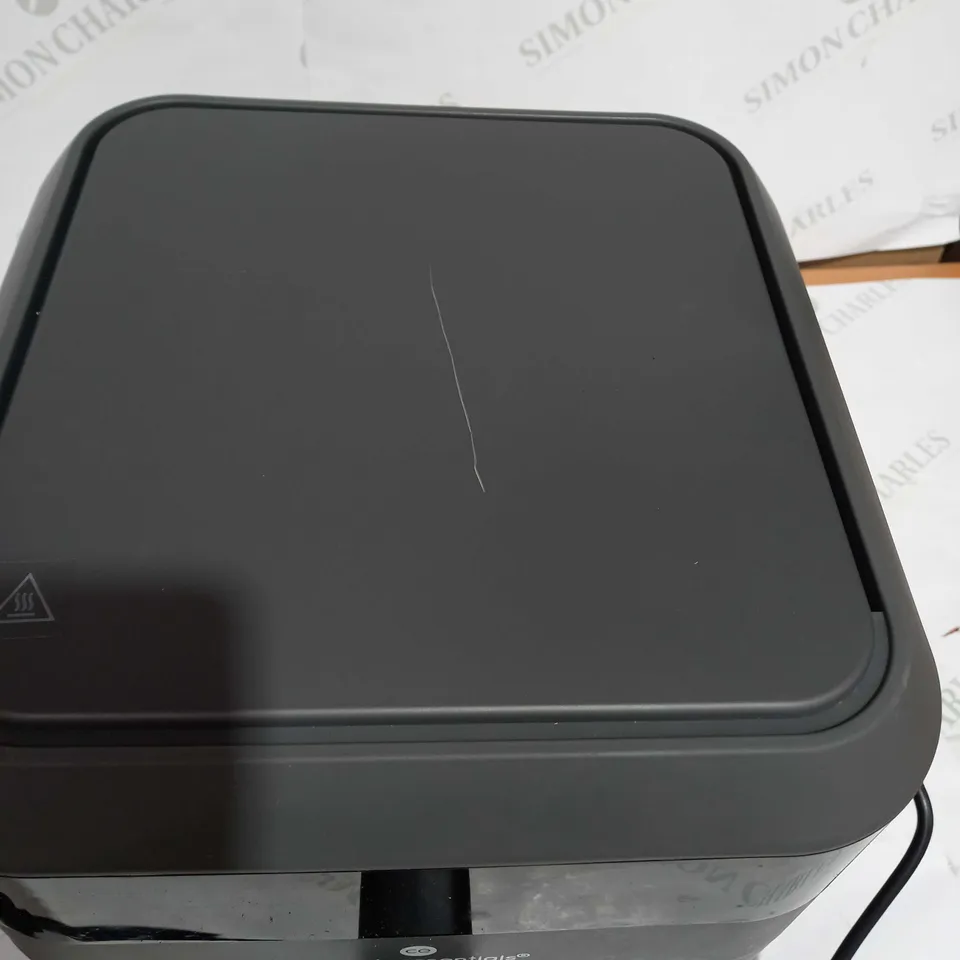 COOK'S ESSENTIALS 5.8L AIR FRYER IN SLATE GREY