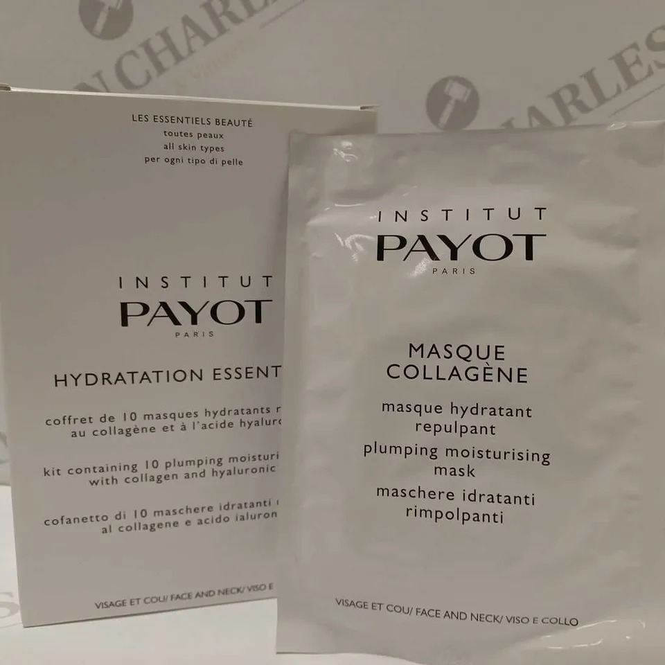 INSTITUT PAYOT PLUMPING MOISTURISING MASKS 