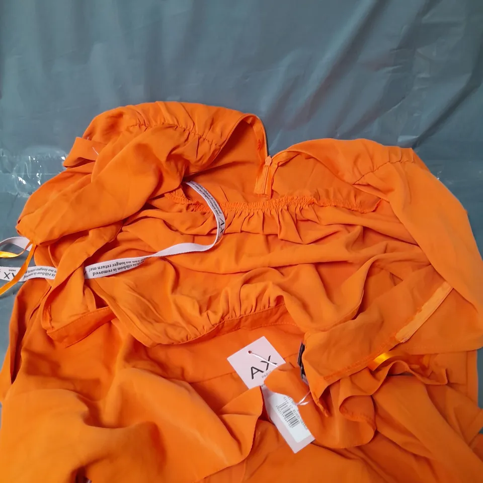 AX PARIS MIDI DRESS IN BLOOD ORANGE - 12