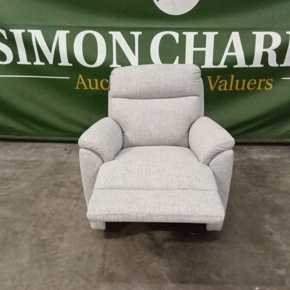 LINEA FABRIC MANUAL RECLINER ARMCHAIR RRP £549