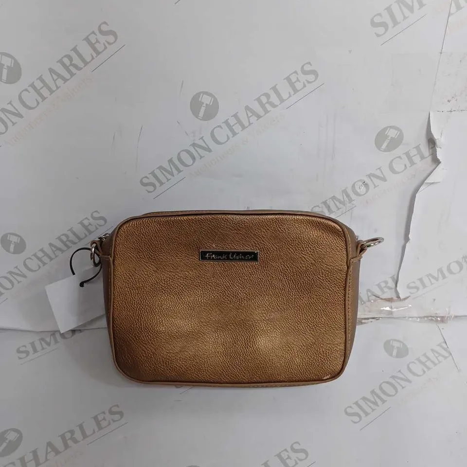 OUTLET FRANK USHER FAUX LEATHER CROSS BODY BAG