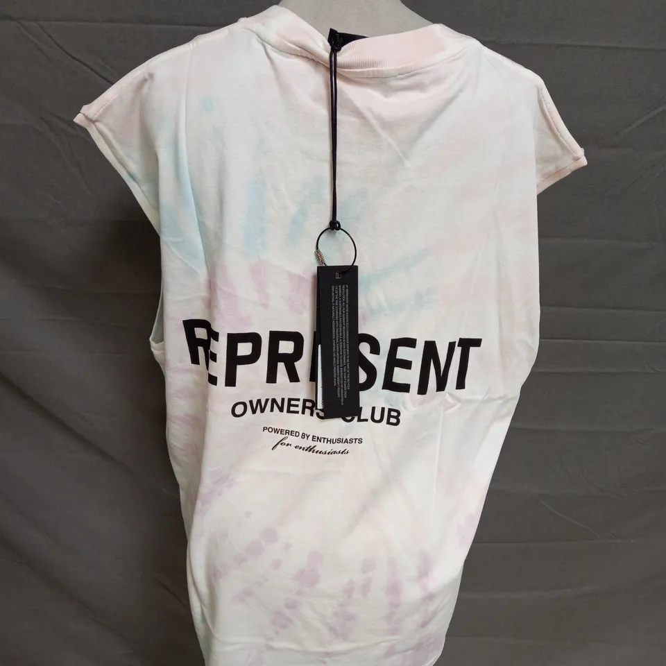 REPRESENT OWNERS CLUB TANK TOP IN TIE DYE - MEDIUM