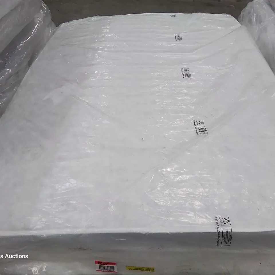 QUALITY BAGGED 5' KINGSIZE OPEN COIL MATTRESS - APPROX 150X200 M