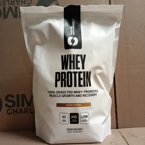 MARCHON SUPPLEMENTS WHEY PROTEIN (1KG BAG) - SALTED CARAMEL FLAVOUR