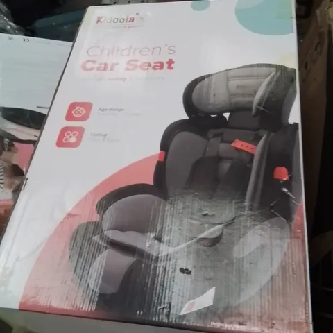 BOXED KIDOOLA CHILDREN'S CAR SEAT