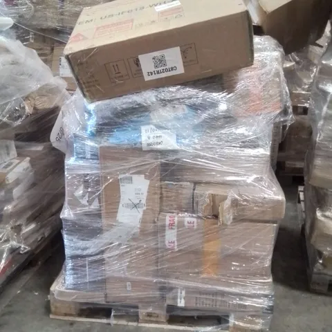PALLET OF ELECTRICAL ITEMS AND HOUSEHOLD GOODS TO INCLUDE;EXTRACTOR FAN,SAMSUNG PHONE,SUITCASE
