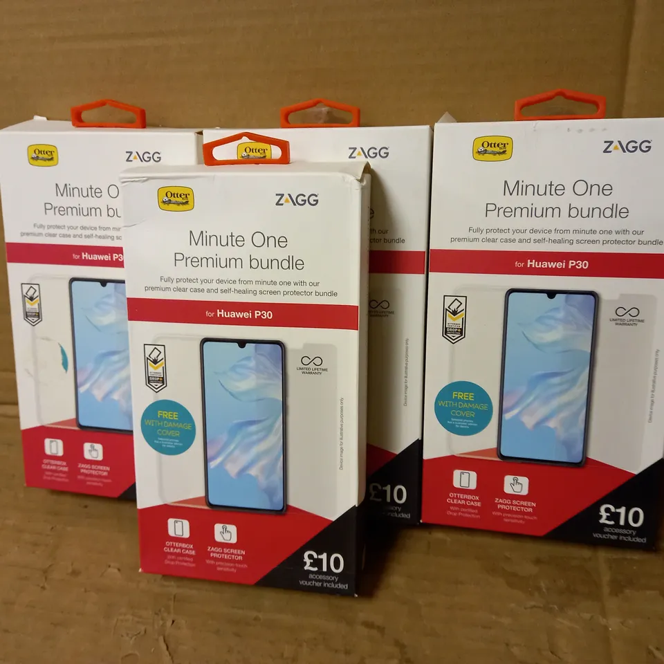 LOT OF 4 MINUTE ONE PREMIUM BUNDLES FOR HUAWEI P30