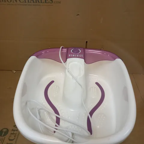 HOMEDICS BUBBLEMATE FOOT SPA AND MASSAGER
