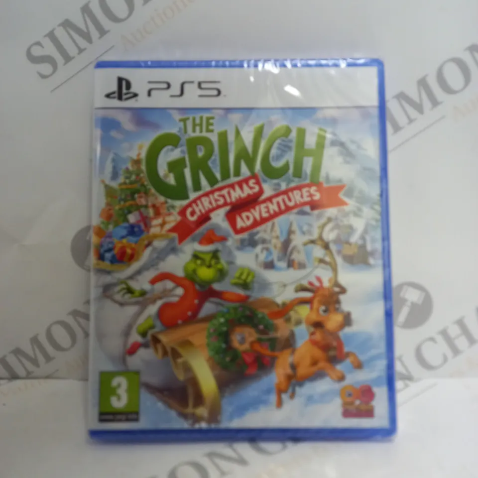 SEALED THE GRINCH CHRISTMAS ADVENTURES FOR PS5 