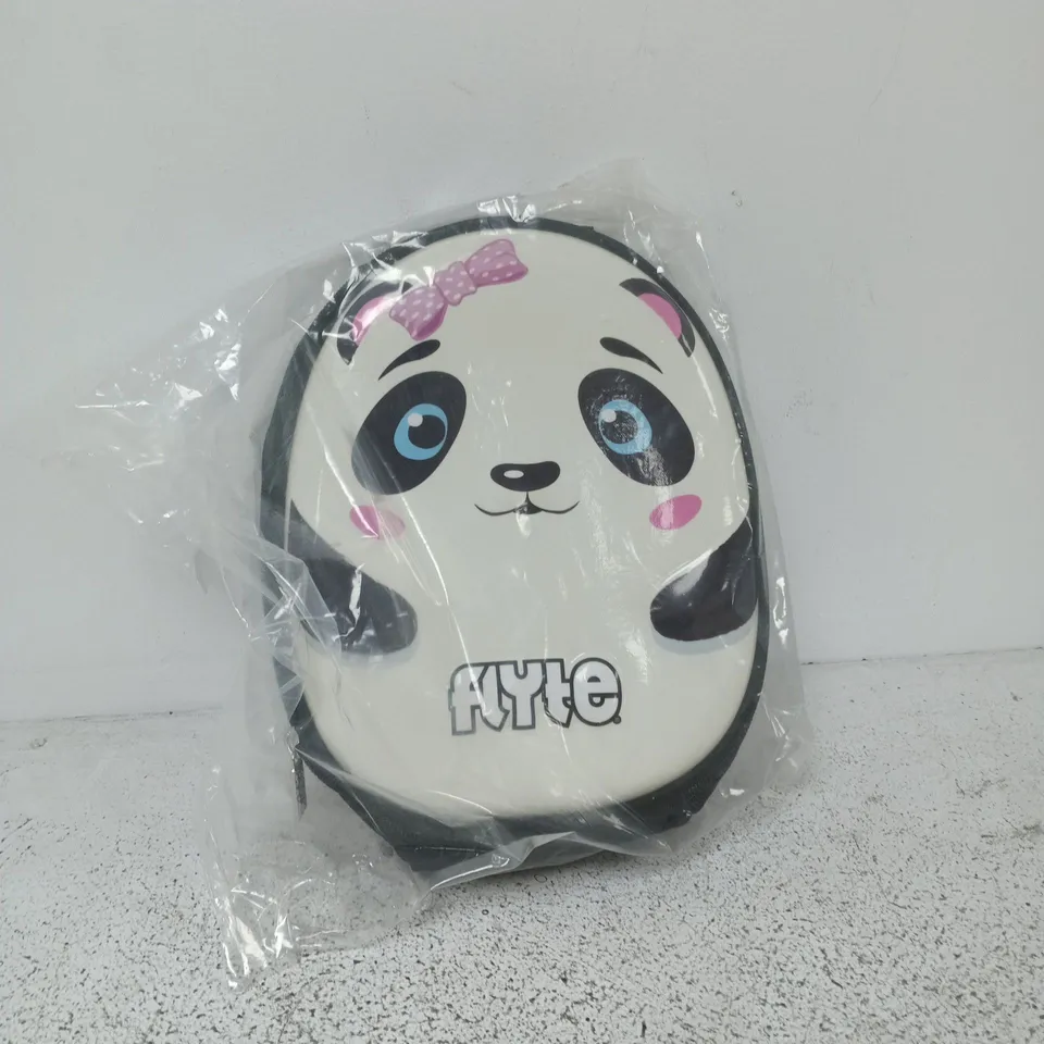 PANDA-THEMED CHILDREN'S BAG/BACKPACK – WHITE WITH PINK BOW
